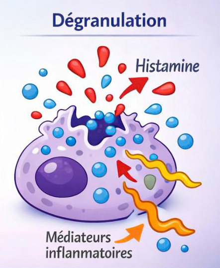 mastocyte histamine