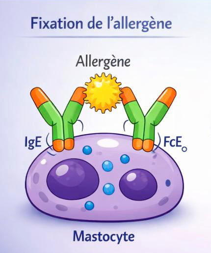 mastocyte IGE